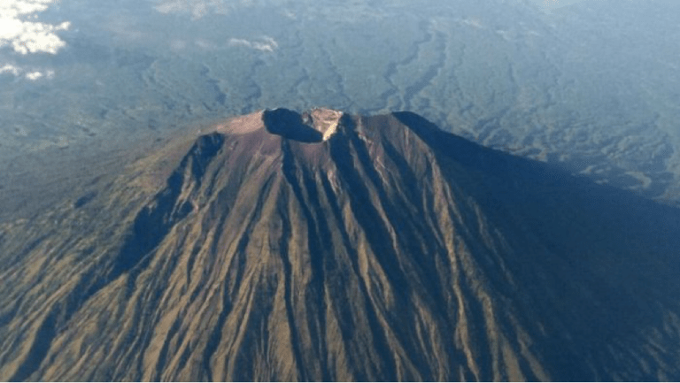 The volcano's mountain Bali
